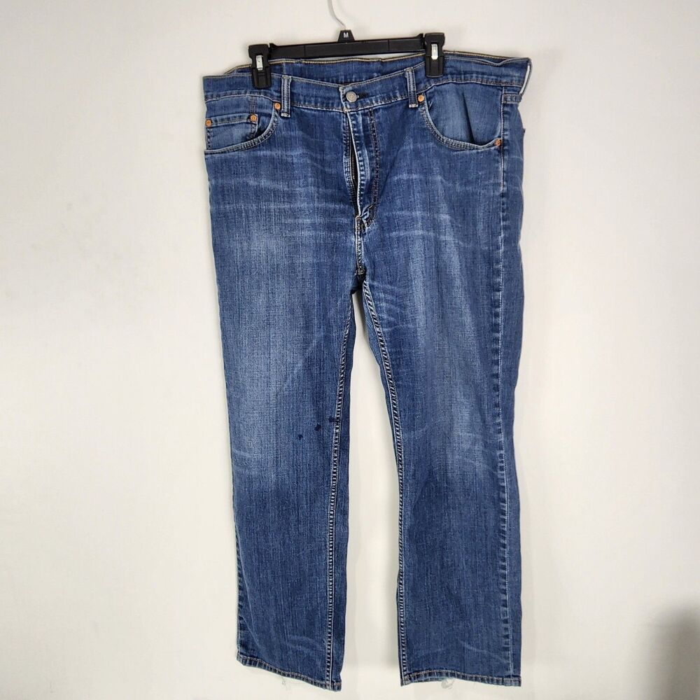 Levis 559 Denim Jeans Men's 40x32 Blue Medium Wash